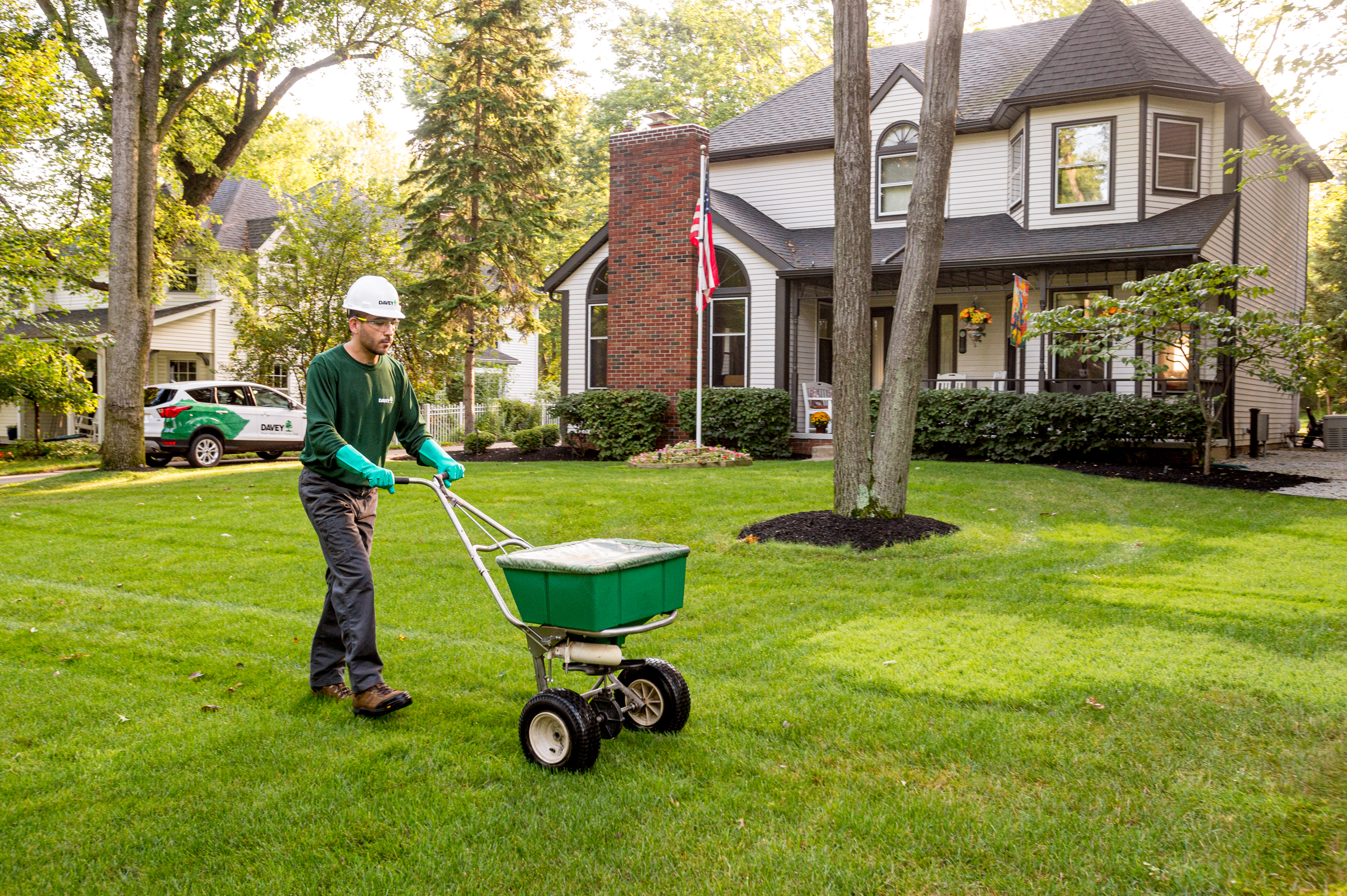 lawn fertilization in Rockland, New York